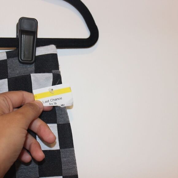 NEW BP High Waisted Plaid Pants Women Small - Picture 4 of 13